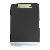 StaplesMD – Planchette à pince pour boîte de rangement, noir-Planchette à pince de rangement en plastique durable