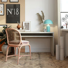 Mr, Kate - Bureau Winston - 121cm L x 74,2cm H x 50cm P - Noyer clair-Garantie limitée d'un an du fabricant