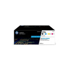 HP - Cartouches de toner LaserJet d'origine 410A (CF410AQ) noir, cyan, magenta, jaune, paq./4-Noir/Cyan/Magenta/Jaune