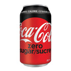 Coca Cola Zéro Sucre - 355mL - Paquet de 24-Zéro sucre et zéro calories