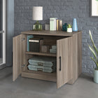 Sauder - Affirm Armoire de rangement commerciale - Hudson Elm-Bords en thermoplastique de haute qualité résistant aux chocs