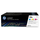 HP - Cartouches de toner LaserJet d'origine 128A (CF371AM) cyan, magenta, jaune, paq./3-Couleurs : cyan, magenta, jaune