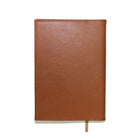 Ashlin ? Carnet Shakespeare moyen de 5 x 8 po, havane (P9087-07-08)-Comprend un bloc de feuilles lignées ivoire élégant et rechargeable de 5,5 x 7,75 po