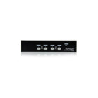 StarTech - Commutateur KVM USB VGA 4 ports professionnel avec concentrateur-Le concentrateur USB 2.0 intégré permet à l’utilisateur de partager des périphériques USB, évitant ainsi les coûts engendrés par la duplication des périphériques