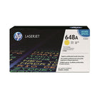 HP 648A (CE262A) Cartouche de toner HP LaserJet jaune d’origine-Couleurs : Jaune