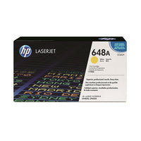 HP 648A (CE262A) Cartouche de toner HP LaserJet jaune d’origine-Couleurs : Jaune