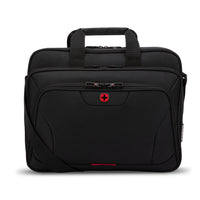 Swiss Gear - 15.6 po Sac pour ordinateur - Noir-Noir, fabriqué en polyester