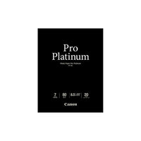 Canon – Papier photo Pro Platinum, 8,5 x 11 po, 20/paquet-Dimensions : 8,5 x 11 po