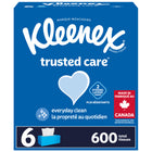 Kleenex – Mouchoirs, paq./6-Boîte de mouchoirs compacte pour salons, salles de bain, cuisines, bureaux et plus