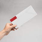 JAM Paper Étiquettes postales, 2 5/8 x 1 po, papier kraft rouge, 30 par page, 480 par paquet-Taille des feuilles d’étiquettes : 8 1/2 x 11 po