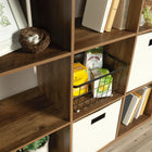 Sauder - Select Bibliothèque de rangement à 9 cubes - Pin Rural-Poids: 55 lb