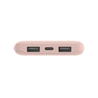 Belkin - Batterie externe BoostCharge 10 000 mAh à 3 ports - Or rose-La batterie externe BoostCharge à 3 ports permet de recharger rapidement les téléphones intelligents, tablettes et autres appareils compatibles PD avec une puissance maximale de 15 W.