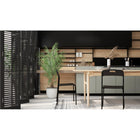 CB Office Tactic Multi-Purpose Armless Stacking Chairs - Black - 4 Pack-Hauteur du siège: 18,1 po