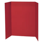 Pacon - Présentoir, 48 x 36 (po), rouge-Taille : 36 haut. x 48 larg. (po)