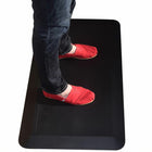 Uncaged Ergonomics - Tapis anti-fatigue ergonomique - Noir-Biseauté, pas de bords bouclés