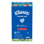 Kleenex – Mouchoirs, paq./6-Mouchoirs résistants 2 épaisseurs – absorbent et retiennent l'humidité