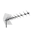 Digiwave – Antenne télé numérique UHF extérieure, 16,8 x 21 x 48 (po), argenté-Bonne performance pour les chaînes de 2 à 69