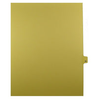 Mark Maker – Onglets séparateurs juridiques beiges, 1/25 onglets, format lettre, sans trous, numéro 16, 25/paquet-Onglets séparateurs beiges, 1/25 onglets