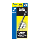 Pilot - Stylos à bille Better - rétractables, rechargeables - 0,7 mm - noir - paquet de 12 (BP145-F-BK)  -Stylo à bille