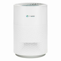 Purificateur d'air de table GermGuardian  avec filtre HEPA-Plusieurs niveaux de nettoyage incluent HEPA, UV-C et charbon pour améliorer la qualité de l'air intérieur.