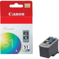 Canon Cartouche d'encre couleur CL-51, haut rendement (618B002AA)-Couleur