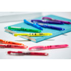 Sharpie – Surligneurs style stylo à encre liquide et à pointe biseautée, couleurs variées, paquet de 10-L'encre pigmentée fluorescente est plus vive que l'encre de surligneurs classiques