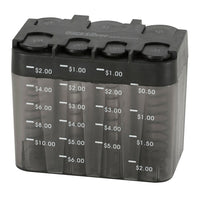 Merangue - Tirelire QuickSilver (1008-3011-00-000)-Peut contenir plus de 100 $ en pièces de monnaie