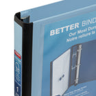 Staples - Reliure Better Binder - 1 po - bleu-Pochette verticale intérieure non collante pour garder les feuilles en place