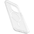 OtterBox - Symmetry MagSafe Coque pour iPhone 15 Pro Max 2023 - Transparente-Les aimants intégrés s'enclenchent fermement sur les chargeurs et accessoires MagSafe