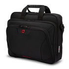 Swiss Gear - 15.6 po Sac pour ordinateur - Noir-Bandoulière rembourrée détachable/Poignée double