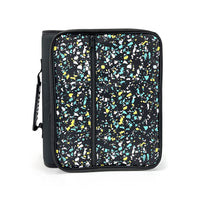 Pep Rally - Reliure-dossier avec fermeture à glissière de 2 po - Motif mosaïque-Reliure à fermeture à glissière grande capacité