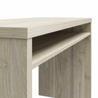 Mr, Kate - Bureau Winston - 121cm L x 74,2cm H x 50cm P - Noyer clair-À utiliser dans l'entrée, derrière le canapé ou dans la chambre comme bureau ou coiffeuse