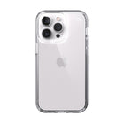 Speck Presidio Perfect Moyen Pro Clair pour iPhone 13-En cas de chute, notre technologie Clear Impact compresse l'impact et amortit votre téléphone