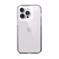 Speck Presidio Perfect Moyen Pro Clair pour iPhone 13-En cas de chute, notre technologie Clear Impact compresse l'impact et amortit votre téléphone