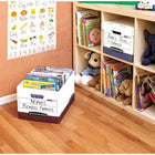 Boîte de rangement à usage intensif Bankers Box R-Kive Lettre/Légal - Rouge - paquet de 12-Les poignées perforées indéchirables facilitent le transport.