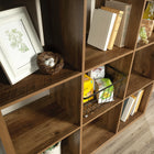 Sauder - Select Bibliothèque de rangement à 9 cubes - Pin Rural-La surface supérieure spacieuse offre un espace de rangement et un affichage supplémentaires pour des objets comme une lampe ou des haut-parleurs sans fil