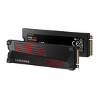 Samsung - 990 PRO avec dissipateur thermique 2 To PCIe 4.0 NVMe M.2 SSD - Noir-Prise en charge de TRIM, mode veille pris en charge