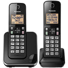 Panasonic – Téléphone sans fil KXTGC382B, 2 combinés, noir-Système à 2 combinés, expansible à 6 combinés
