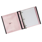 Staples - Reliure Better Binder - 1 po - rose-Les anneaux en D se ferment solidement, permettant aux pages de se tourner facilement