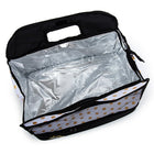 Luciano - Grand porte-aliments isolé à double couche, 16.75 x 13.25"-Usage: conserve les aliments au frais et au chaud ou au froid plus longtemps pendant le transport