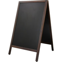 Quartet® - Tableau noir pour trottoir, double face-Signalisation double face 20 po x 40 po