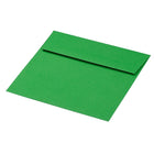 JAM Paper Enveloppes recyclées pour invitations à fermeture gommée Brite Hue, 5 3/4 x 8 3/4 po, vert Noël, paq./100-Fermeture : gomme