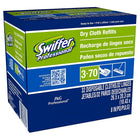 Swiffer Professional - Recharges de linges secs réguliers Professional pour Sweeper - Paquet de 32-Les linges secs sont épais et épousent le contour des surfaces de vos planchers et les joints du carrelage, pour attirer et emprisonner la saleté qui s’y trouve