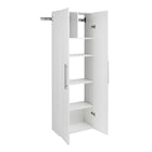 Prepac Grosse armoire accrochable HangUps de 24 po (61 cm)-Poids total du produit : 104 lb (47 kg)
