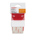 Staples - Ruban adhésif Quick Start avec distributrice, 48 mm x 20 m-Utilisation silencieuse et facile