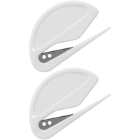 Staples Ouvre-lettres - Paquet de 2-La conception facile à utiliser permet d'ouvrir les enveloppes en douceur et sans effort.