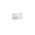 Supremex − Enveloppes à double fenêtre pour feuillets fiscaux T4 – 24 lb. − 5 / 4 po x 9 pi − Blanc − Paquet de 500-Enveloppes à double fenêtre