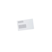 Supremex − Enveloppes à double fenêtre pour feuillets fiscaux T4 – 24 lb. − 5 / 4 po x 9 pi − Blanc − Paquet de 500-Enveloppes à double fenêtre