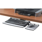 Fellowes - Plateau ajustable pour clavier Keyboard Manager, (8031301)-Hauteur et inclinaison réglables à l'aide d'un bouton