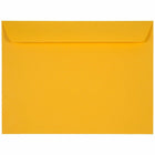 JAM Paper - Enveloppes pour livret - 9" x 12" - Jaune tournesol - Paquet de 25-Couleur : jaune tournesol.